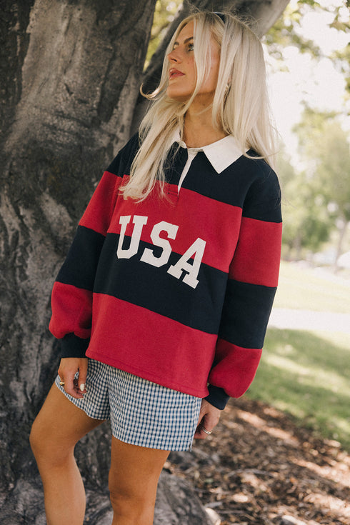 Schoolgirl Sweetheart Short // Navy