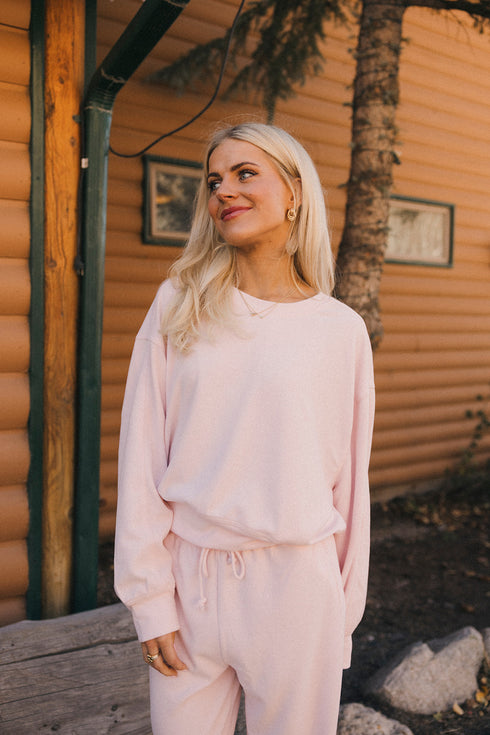 Daydream Crewneck // Rose