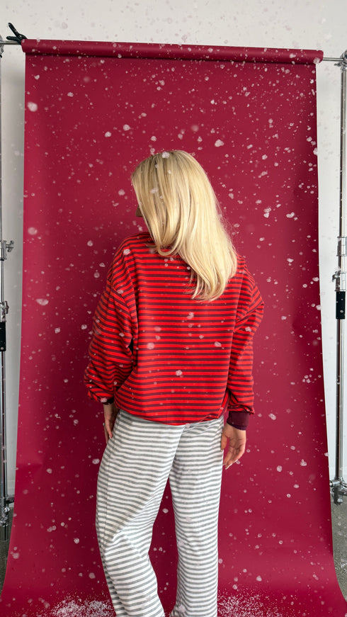 Drive Slow Pullover // Flame