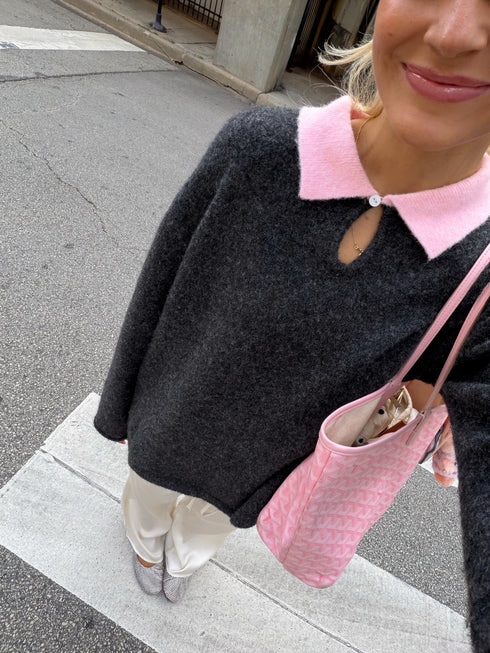 Classic Cutie Polo // Ballet Grey