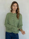 Coco Cutie Cardigan // Sage
