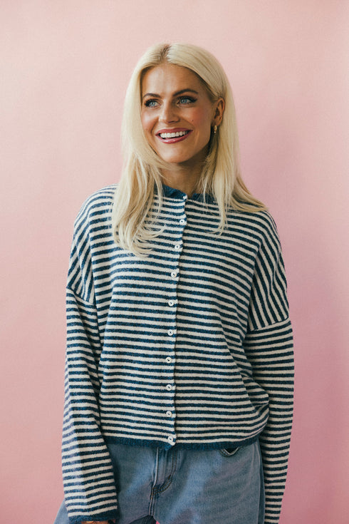 Coco Cutie Cardigan // Denim