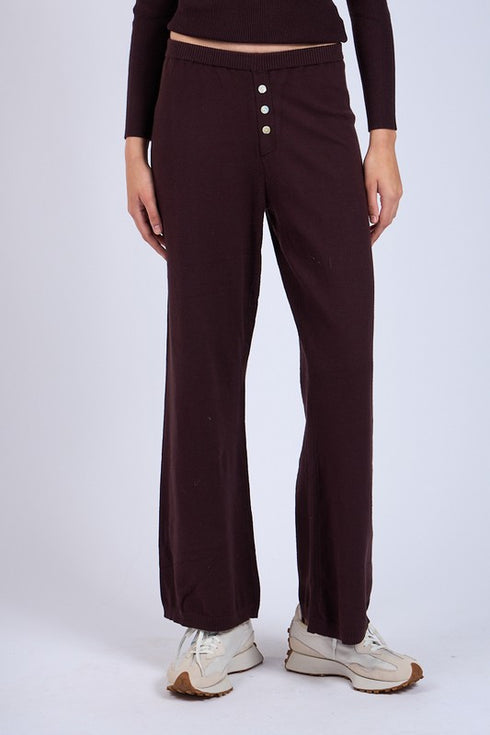 The Easy Peasy Pant // Chocolate