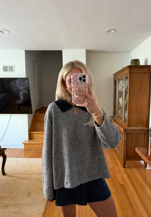 Classic Cutie Polo // Heather Grey *RESTOCKED*