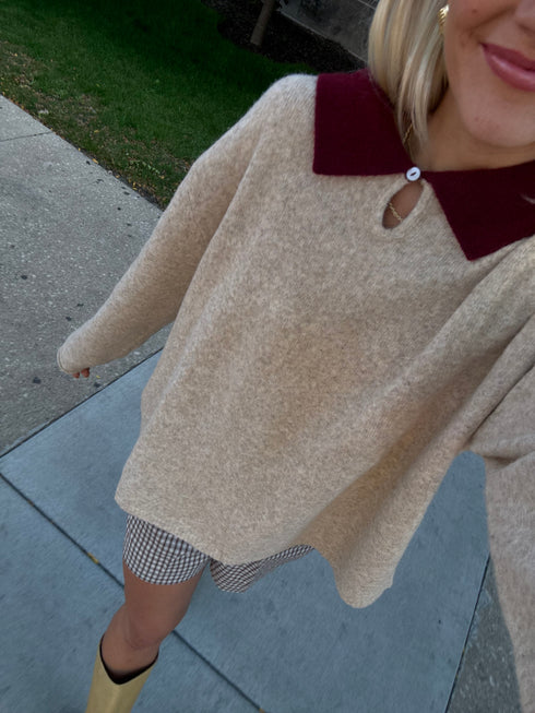 Classic Cutie Polo // Oat *RESTOCKED*