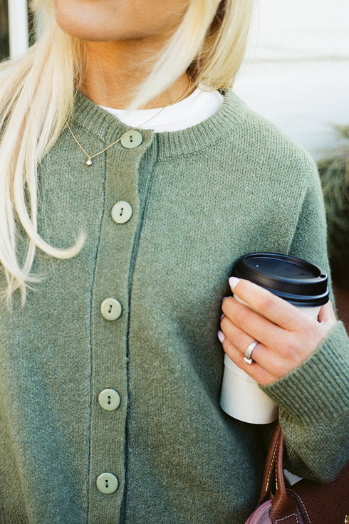 Honey Club Cardigan // Matcha *COCO EXCLUSIVE*