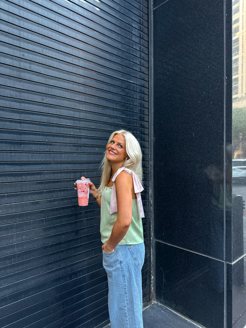 Flirty & Thriving Bow Top