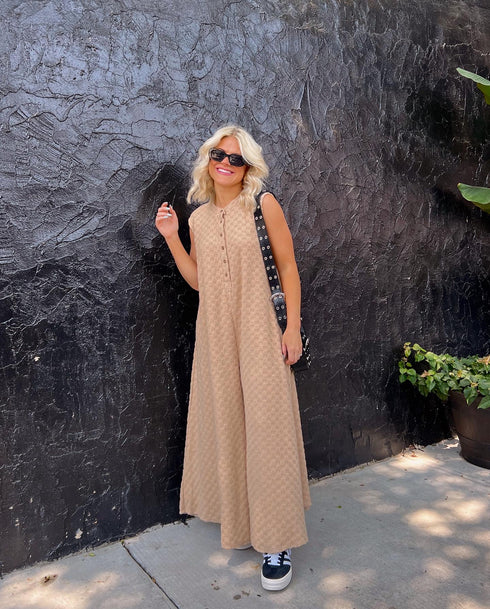 The Bowie Checkered Jumpsuit *RESTOCKED*