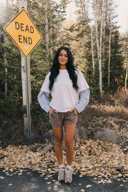 Cabin Club Tee // Grey