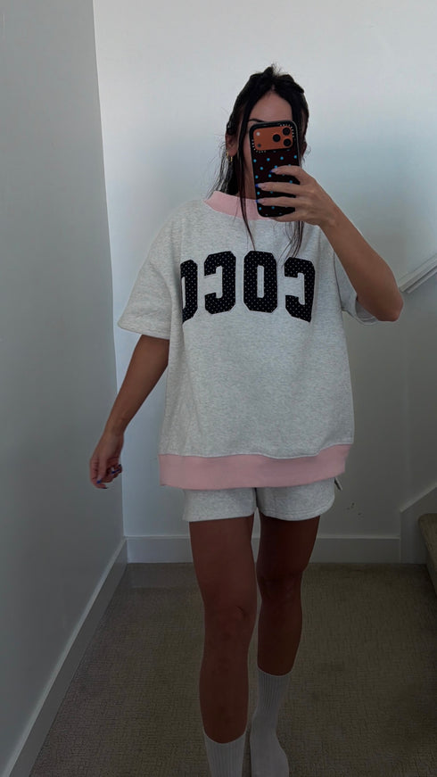 Coast Club Mockneck // Cloud Dottie