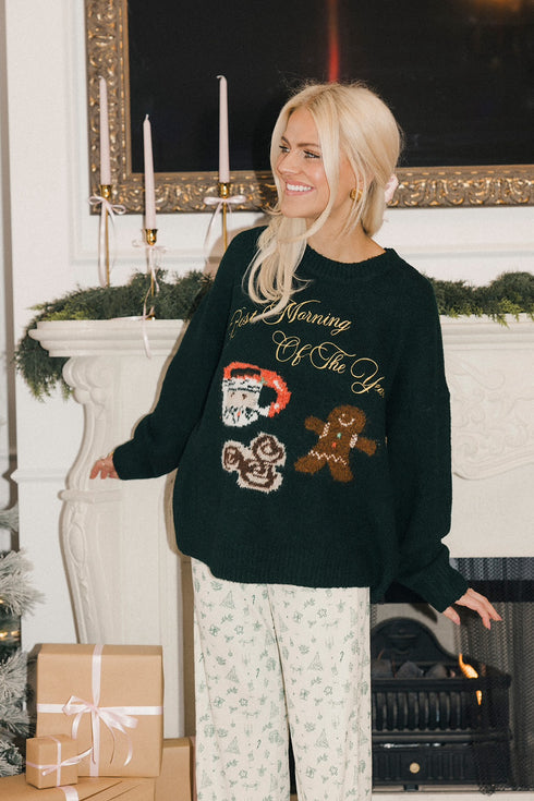 Morning Magic Sweater // Pine