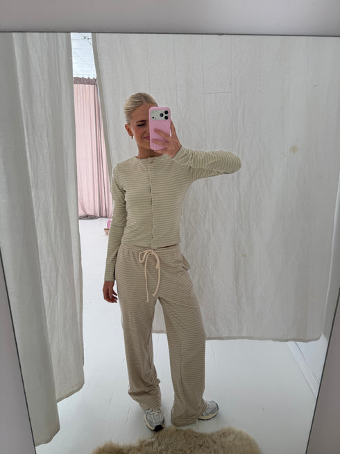 Sunny Stripe Cardi // Vanilla *PREORDER*