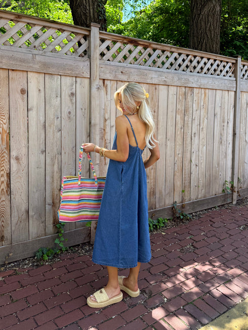 Daisy Denim Dress