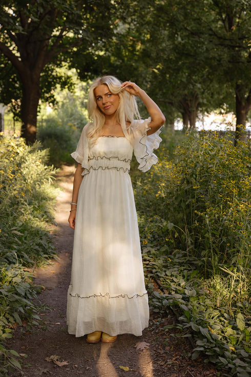 Dreamfield Maxi Dress // Vanilla
