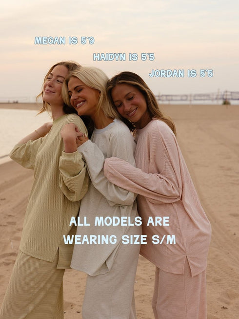 Saturdays Pullover // Blush