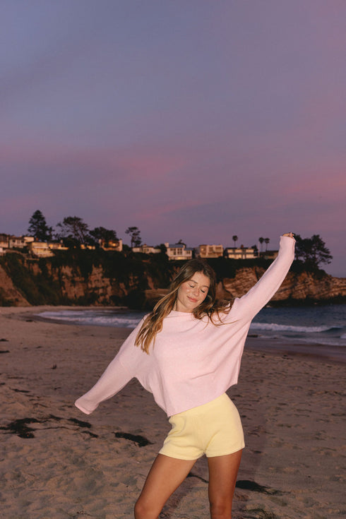 Sun Club Knit // Baby Pink