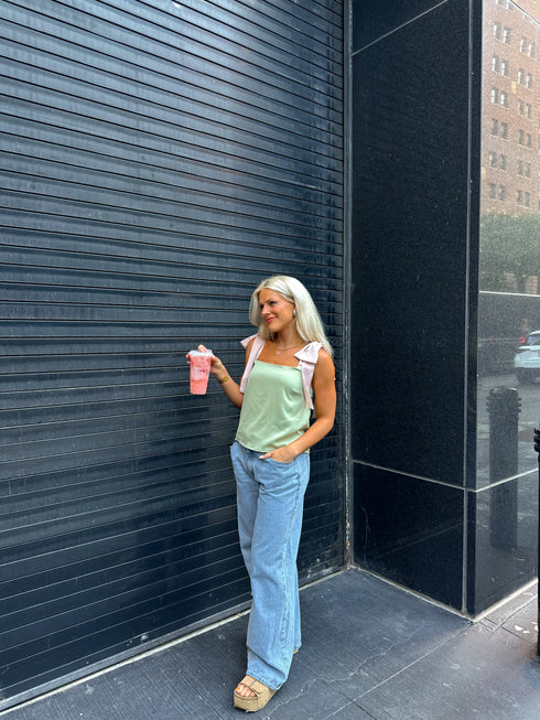 Flirty & Thriving Bow Top