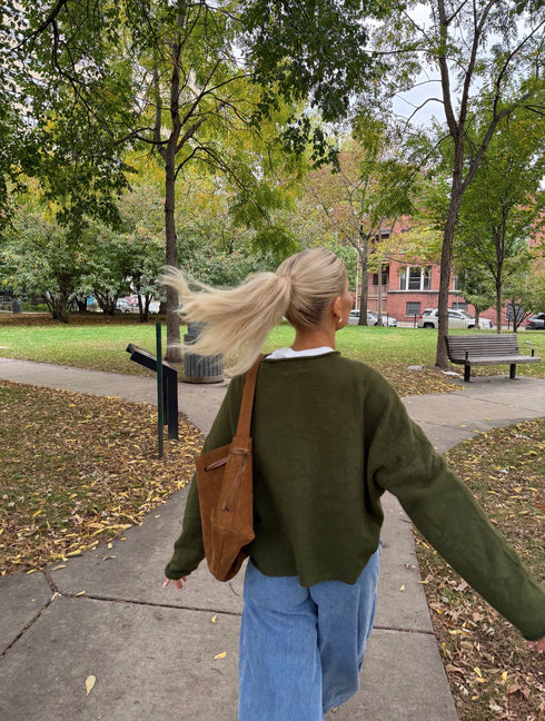 Coco Cutie Cardigan // Olive *COCO EXCLUSIVE*