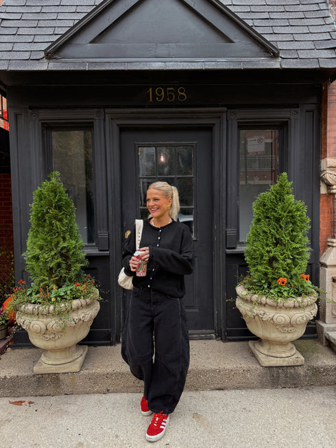 Coco Cutie Cardigan // Black