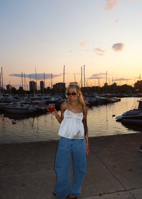 Let's Glow Girls Top