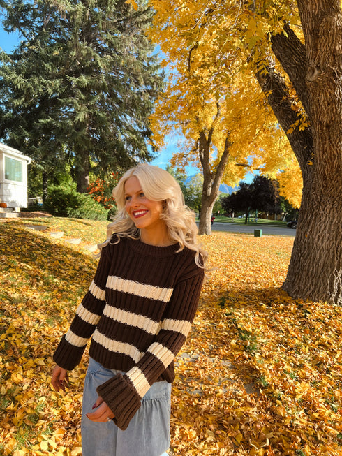 Everyday Slay Striped Sweater