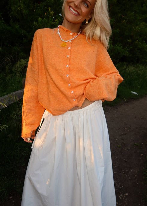 Coco Cutie Cardigan // Clementine