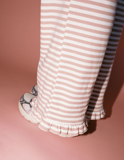 Sunday Girl Striped Pant // Rose *COCO EXCLUSIVE*