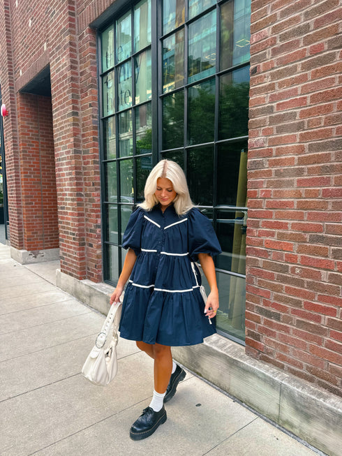 Nantucket Dress // Navy