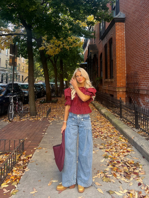 Cutie Pie Denim Pant *PREORDER*