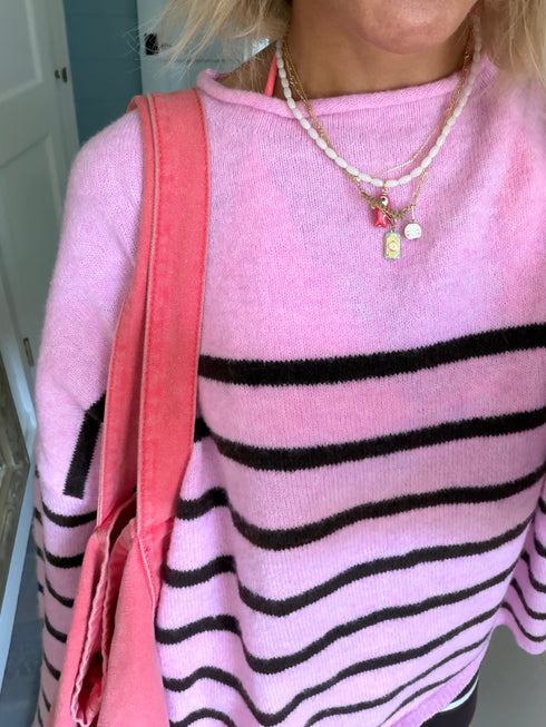 Sun Club Knit // Strawberry