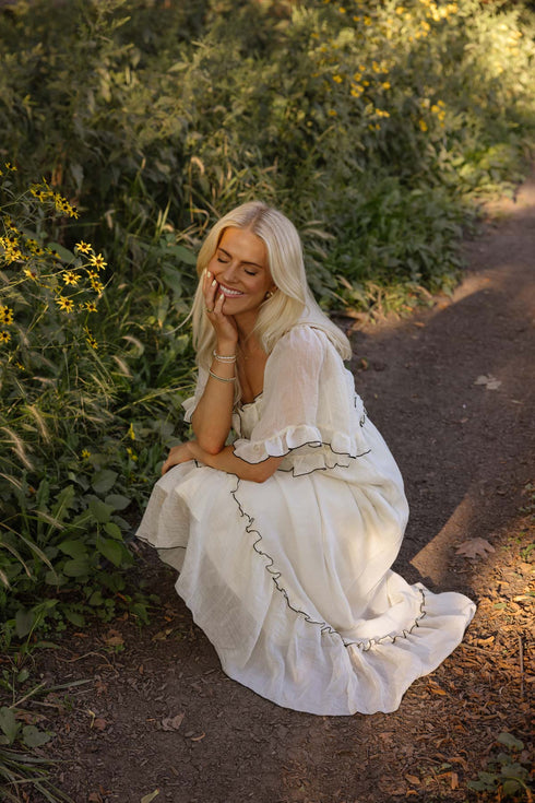 Dreamfield Maxi Dress // Vanilla