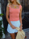 Creamsicle Top // Coral