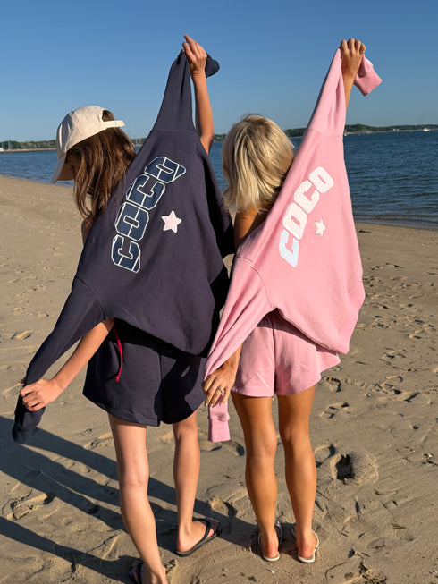 Coco Girl Mockneck // Heritage Pink