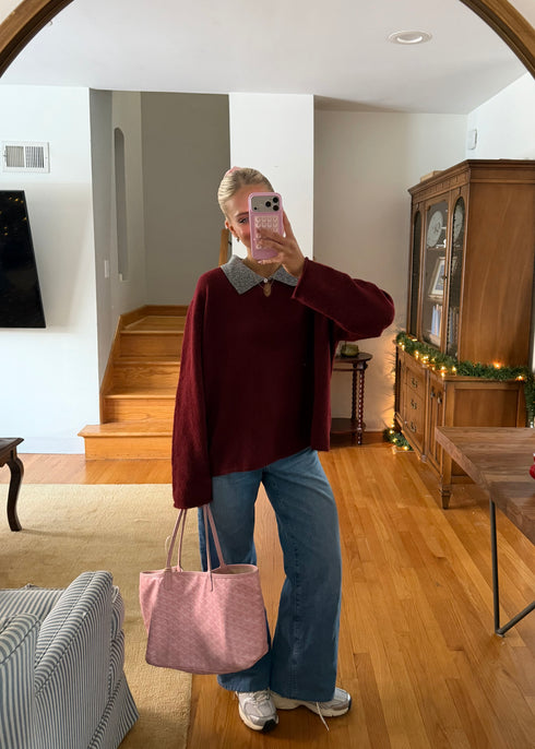 Classic Cutie Polo // Wine