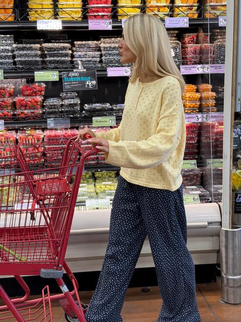 Everyday Pointelle Cutie // Butter