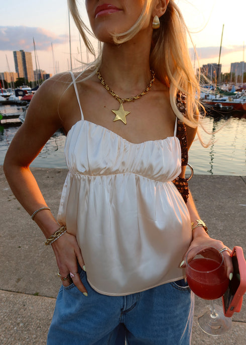 Let's Glow Girls Top