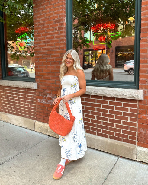 Italian Summer Maxi Dress