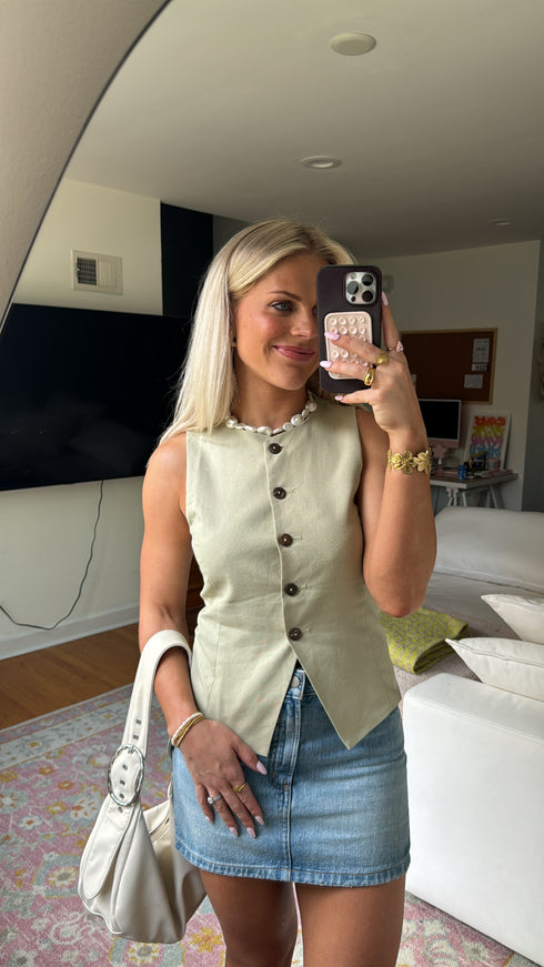 Sofia Summer Top // Sage