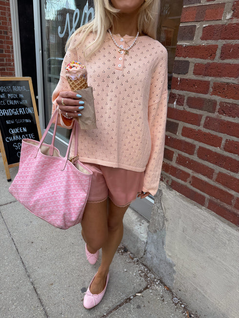 Everyday Pointelle Cutie // Pastel