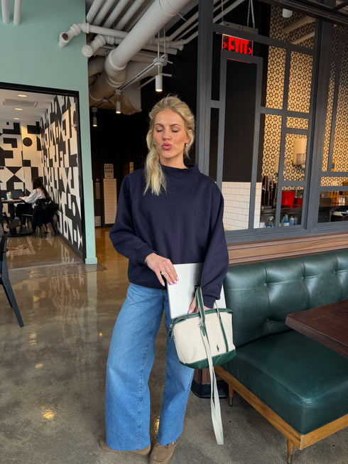 Club Coco Mockneck // Midnight