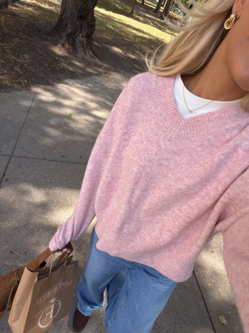 Studio Sweater // Blush