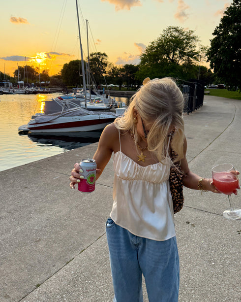 Let's Glow Girls Top