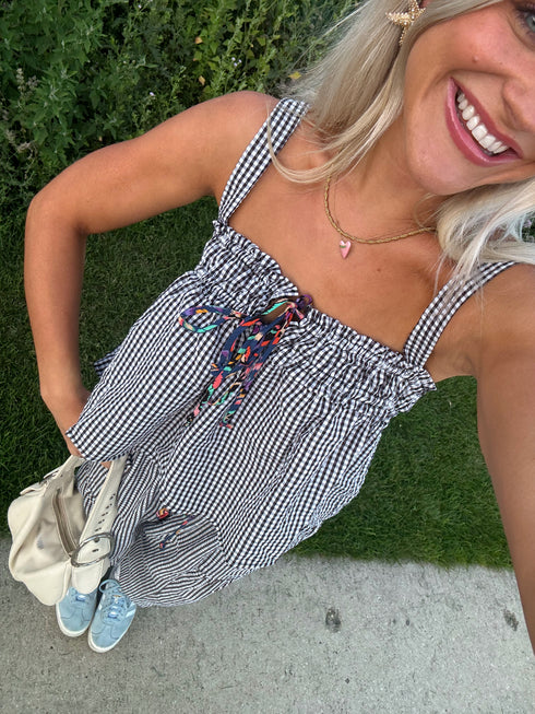 Picnic Princess Top // Black *RESTOCKED*