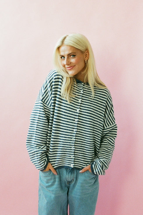 Coco Cutie Cardigan // Denim