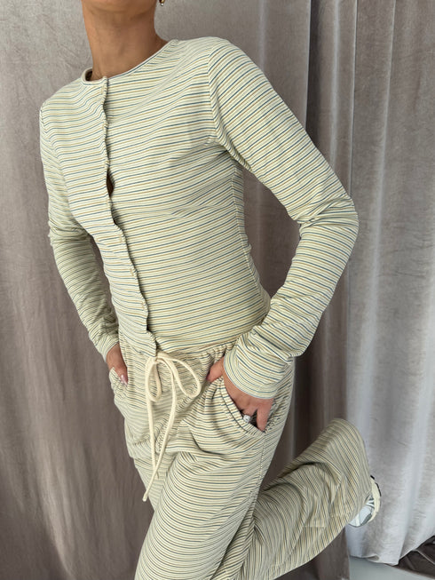 Sunny Stripe Pant // Vanilla *PREORDER*