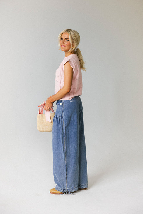 Cutie Pie Denim Pant *PREORDER 5/25*