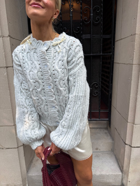 Ballerina Cardigan // Cloud *RESTOCKED*