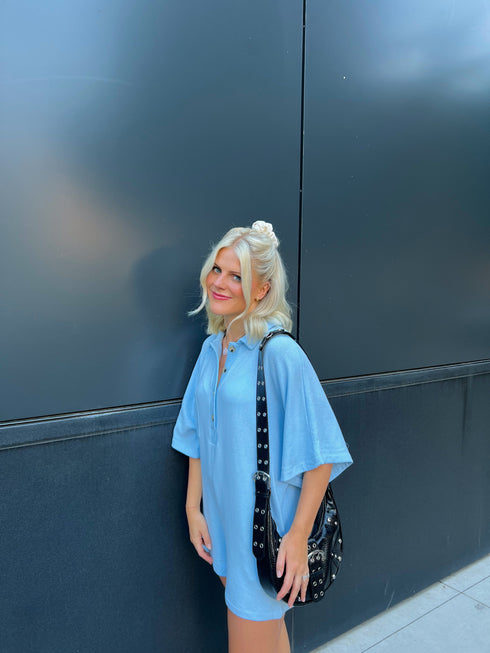 Summer BFF Romper// Sky Blue