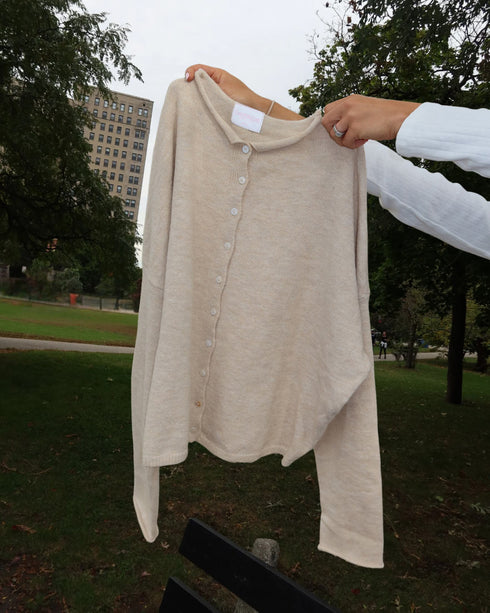 Coco Cutie Cardigan // Vanilla