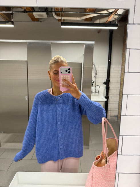 Alpine Cardigan // Blue